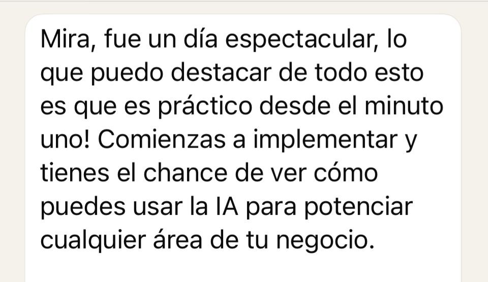 Testimonio real de AI CEO, captura 4 de 17