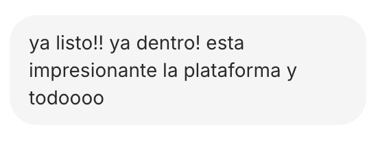 Testimonio real de AI CEO, captura 16 de 17