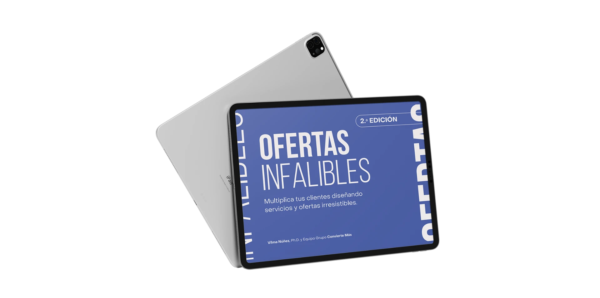 Mockup del libro Ofertas infalibles