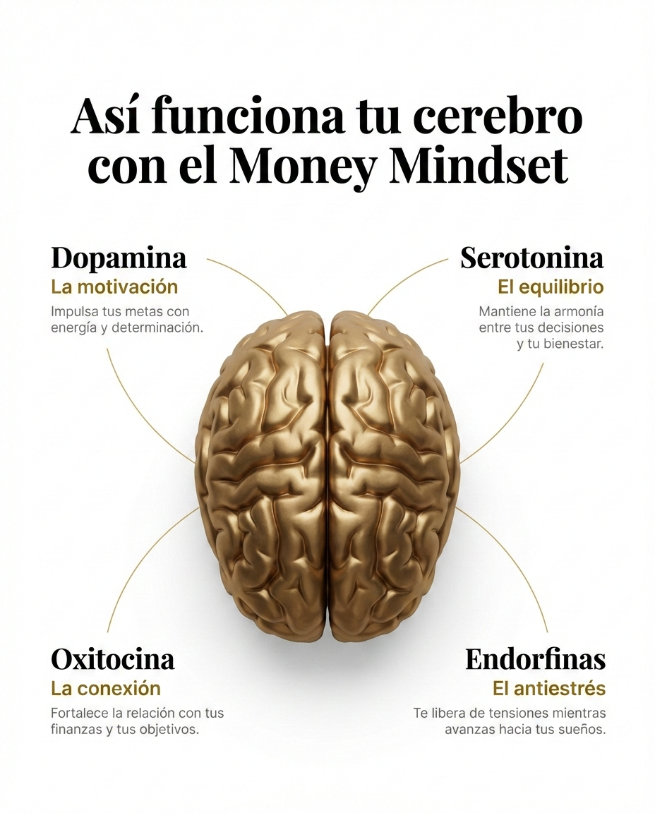 Así funciona tu cerebro con el Money Mindset